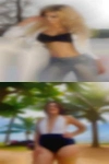 Women beach club couple clips